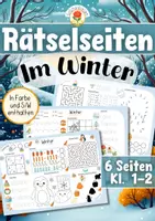 Vorschau - Arbeitsblätter - Rätselseiten - Im Winter (Klasse 1-2) - Deckblatt
