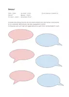 Vorschau - Arbeitsblätter - Dialog Begrüssung Französisch - Deckblatt