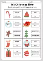 anteprima - Esercizi - Christmas words: schede didattiche inglese - Pagina 3