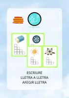 Vista previa - Refuerzo / NEE / Materiales de apoyo - ESCRIPTURA PIRÀMIDE LLETRA A LLETRA - Portada
