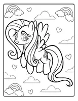Aperçu - Jeux - My Little Pony – Zauberhaftes Ausmalbuch für Kinder | 55 Seiten - Page 2