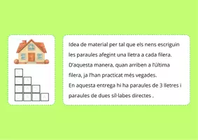 Vista previa - Refuerzo / NEE / Materiales de apoyo - ESCRIPTURA PIRÀMIDE LLETRA A LLETRA - página 1