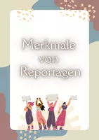 Vorschau - Arbeitsblätter - Merkmale von Reportagen (mit Aufgaben und Lösungen) - Seite 2