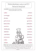 Vorschau - Arbeitsblätter - Wortschatz- Rätsel Deutsch - Verben in Rezepten Vorgangsbeschreibung (Kl. 3-6) - Seite 1