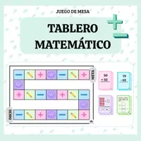 Vista previa - Unidades / Secuencias / Situaciones de Aprendizaje - Tablero matemático (sumar y restar) - Portada