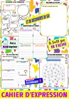 Aperçu - Fiches - Cahier d’Expression et de Découverte de Soi - Page de couverture