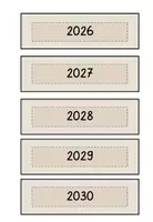 Vorschau - Fördermaterial/Inklusion - Tafelkalender/ Jahreskalender - Seite 3