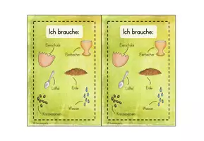 Vorschau - Bildkarten - Kresse im Ei - Material - Seite 2