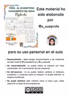 Vista previa - Refuerzo / NEE / Materiales de apoyo - FLIPBOOKS TEMA 4. LOS ECOSISTEMAS 3º PRIMARIA - página 1