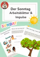 Vorschau - Arbeitsblätter - Der Sonntag: Arbeitsblätter und Impulse für den Unterricht - Seite 1