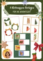 Vorschau - Arbeitsblätter - TEACCH Klettmappen - Vorlagen für die Adventszeit - Deckblatt