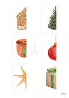 Vorschau - Arbeitsblätter - TEACCH Klettmappen - Vorlagen für die Adventszeit - Seite 1