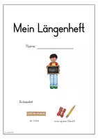 Vorschau - Arbeitsblätter - Längen-Heft Klasse 2 (Zeichnen mit Lineal) - Seite 2