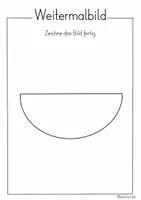 Vorschau - Arbeitsblätter - 16x Weitermalbilder für Vertretungsstunden -Formen - Seite 2