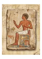 Vorschau - Bildkarten - Ägyptische Hieroglyphen – Material zur 4. Großen Erzählung (Geschichte der Schrift) - Seite 1
