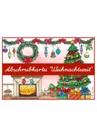 Vorschau - Arbeitsblätter - Weihnachtszeit - Lese- & Abschreibkartei - LA - Seite 1