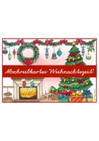 Vorschau - Arbeitsblätter - Weihnachtszeit - Lese- & Abschreibkartei - VA - Seite 1