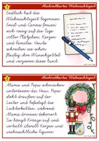 Vorschau - Arbeitsblätter - Weihnachtszeit - Lese- & Abschreibkartei - VA - Seite 2
