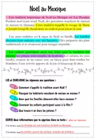 Aperçu - Feuilles d'exercices - Les traditions de Noël - Lecture compréhension - Page 2