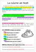 Aperçu - Feuilles d'exercices - Les traditions de Noël - Lecture compréhension - Page 3