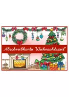 Vorschau - Arbeitsblätter - Weihnachtszeit - Lese- & Abschreibkartei - SAS - Seite 1
