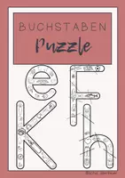 Vorschau - Spiele - Buchstabenpuzzle - Materialpaket - farbig und schwarz weiß - Seite 1