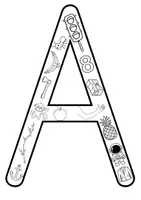 Vorschau - Spiele - Buchstabenpuzzle - Materialpaket - farbig und schwarz weiß - Seite 2