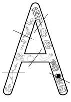 Vorschau - Spiele - Buchstabenpuzzle - Materialpaket - farbig und schwarz weiß - Seite 3