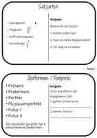 Vorschau - Aufgabenkarten - Grammatikwissen to go (Sekundarstufe I) - Seite 2