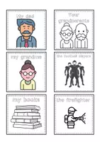 Vista previa - Tarjetas / Manipulativos - personal pronouns - flashcards - página 1