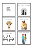 Vista previa - Tarjetas / Manipulativos - personal pronouns - flashcards - página 2