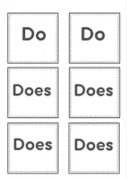 Vista previa - Tarjetas / Manipulativos - Making questions in English - página 1