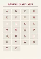 Vorschau - Bildkarten - Das Römische Alphabet - Seite 3