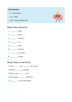 Vorschau - Arbeitsblätter - a & an & the - Grammatik Klasse 5 - Seite 1