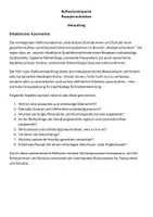Vorschau - Poster - Reflexionsimpulse Rezepte schreiben. Hörauftrag. Schreibkonferenz - Seite 1
