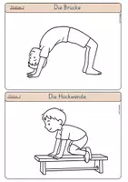 Vorschau - Stationenlernen - Bodenturnen Stationen für den Sportunterricht - Seite 2