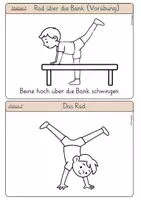 Vorschau - Stationenlernen - Bodenturnen Stationen für den Sportunterricht - Seite 3