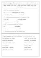 Vorschau - Arbeitsblätter - Classroom phrases - Arbeitsblatt - Seite 1
