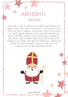 Vorschau - Mal- und Bastelvorlagen - KREISSPIEL Nikolaus - Seite 1
