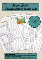 Vorschau - Arbeitsblätter - Materialpaket simple past - Seite 1