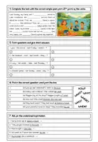 Vorschau - Arbeitsblätter - Materialpaket simple past - Seite 3