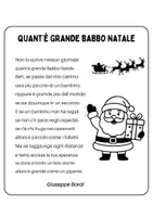 anteprima - Materiale di supporto/inclusione - Quanto è grande Babbo Natale - Pagina 1