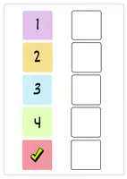 Vorschau - Fördermaterial/Inklusion - individueller Tagesplan - Seite 2