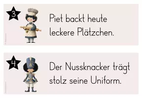 Vorschau - Arbeitsblätter - Weihnachtliches Schleichdiktat/ Schreibspaziergang - Seite 3