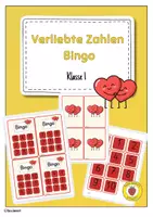 Vorschau - Unterrichtsreihen - Verliebte Zahlen Bingo - Deckblatt