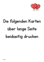 Vorschau - Unterrichtsreihen - Verliebte Zahlen Bingo - Seite 1