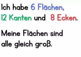 Vorschau - Merkblätter - Geometrische Körper Rätsel Merkplakat Aushang - Seite 2