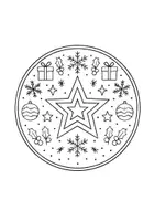Vorschau - Mal- und Bastelvorlagen - Mandalas Weihnachten - Seite 3