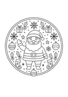 Vorschau - Mal- und Bastelvorlagen - Mandalas Weihnachten - Seite 2