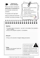 Vorschau - Arbeitsblätter - Creative writing skills: How to write an interior monologue - Seite 1